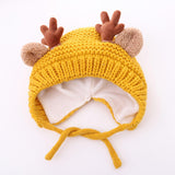 Maxbell Baby Winter Hat Lightweight Knitted Hat for Toddlers Children Girls Boys Yellow