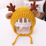 Maxbell Baby Winter Hat Lightweight Knitted Hat for Toddlers Children Girls Boys Yellow