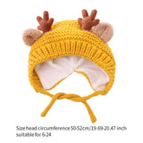 Maxbell Baby Winter Hat Lightweight Knitted Hat for Toddlers Children Girls Boys Yellow
