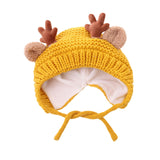 Maxbell Baby Winter Hat Lightweight Knitted Hat for Toddlers Children Girls Boys Yellow