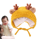 Maxbell Baby Winter Hat Lightweight Knitted Hat for Toddlers Children Girls Boys Yellow