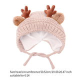 Maxbell Baby Winter Hat Lightweight Knitted Hat for Toddlers Children Girls Boys Beige