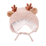 Maxbell Baby Winter Hat Lightweight Knitted Hat for Toddlers Children Girls Boys Beige