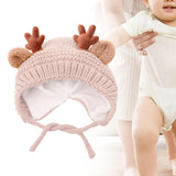 Maxbell Baby Winter Hat Lightweight Knitted Hat for Toddlers Children Girls Boys Beige