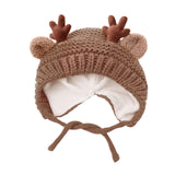 Maxbell Baby Winter Hat Lightweight Knitted Hat for Toddlers Children Girls Boys Brown
