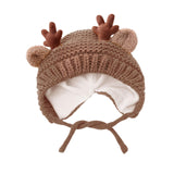 Maxbell Baby Winter Hat Lightweight Knitted Hat for Toddlers Children Girls Boys Brown