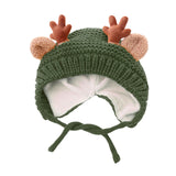 Maxbell Baby Winter Hat Lightweight Knitted Hat for Toddlers Children Girls Boys Green