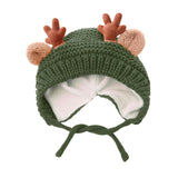 Maxbell Baby Winter Hat Lightweight Knitted Hat for Toddlers Children Girls Boys Green