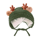 Maxbell Baby Winter Hat Lightweight Knitted Hat for Toddlers Children Girls Boys Green