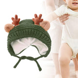 Maxbell Baby Winter Hat Lightweight Knitted Hat for Toddlers Children Girls Boys Green
