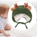 Maxbell Baby Winter Hat Lightweight Knitted Hat for Toddlers Children Girls Boys Green