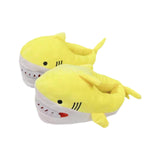 Maxbell Shark Slippers Winter Cartoon Indoor Shoes Keep Warm Anti Slip Kids Slippers Yellow