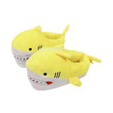Maxbell Shark Slippers Winter Cartoon Indoor Shoes Keep Warm Anti Slip Kids Slippers Yellow