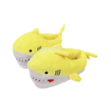 Maxbell Shark Slippers Winter Cartoon Indoor Shoes Keep Warm Anti Slip Kids Slippers Yellow