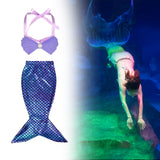 Mermaid Tail Costume Halloween Costume for Toddlers Theme Parties Carnivals