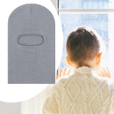 Maxbell Kids Winter Hat Warm Cap Snow Hat Trendy Girls Boys Cold Weather Knitted Hat Light Gray