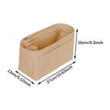 Purse Organizer Insert Organizer Bag Liner for Bucket Bag Handbags Tote Bags