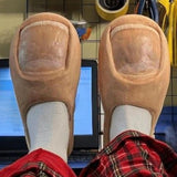 Maxbell 2xBig Toe Slides Soft Men Shoes for Party Favors Supplies Masquerade Outdoor