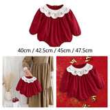 Maxbell Toddlers Baby Girl Clothes with Elastic Cuffs with Snap Button Newborn Romper Fit height 66 cm