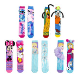 Maxbell 1 Pair Knee Socks Cartoon Pattern Socks Novelty Festival Long Socks for Kids Style A