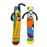 Maxbell 1 Pair Knee Socks Cartoon Pattern Socks Novelty Festival Long Socks for Kids Style B
