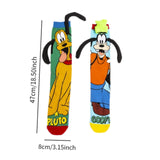 Maxbell 1 Pair Knee Socks Cartoon Pattern Socks Novelty Festival Long Socks for Kids Style B