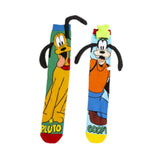 Maxbell 1 Pair Knee Socks Cartoon Pattern Socks Novelty Festival Long Socks for Kids Style B