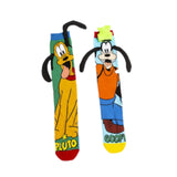 Maxbell 1 Pair Knee Socks Cartoon Pattern Socks Novelty Festival Long Socks for Kids Style B