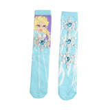 Maxbell 1 Pair Knee Socks Cartoon Pattern Socks Novelty Festival Long Socks for Kids Style D