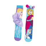 Maxbell 1 Pair Knee Socks Cartoon Pattern Socks Novelty Festival Long Socks for Kids Style E