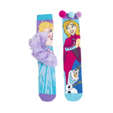 Maxbell 1 Pair Knee Socks Cartoon Pattern Socks Novelty Festival Long Socks for Kids Style E