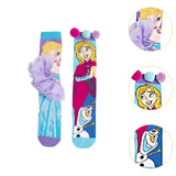 Maxbell 1 Pair Knee Socks Cartoon Pattern Socks Novelty Festival Long Socks for Kids Style E