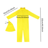 Maxbell Kids Jumpsuit Novelty Breathable Outfit for Easter Stage Show World Book Day M