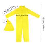 Maxbell Kids Jumpsuit Novelty Breathable Outfit for Easter Stage Show World Book Day L