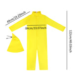 Maxbell Kids Jumpsuit Novelty Breathable Outfit for Easter Stage Show World Book Day XL