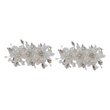 Maxbell 2Pcs Shoes Decoration Charm Bridal Shoe Clip Ornament for Banquet Party Prom