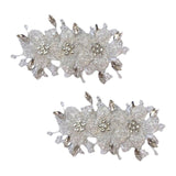 Maxbell 2Pcs Shoes Decoration Charm Bridal Shoe Clip Ornament for Banquet Party Prom