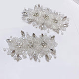 Maxbell 2Pcs Shoes Decoration Charm Bridal Shoe Clip Ornament for Banquet Party Prom