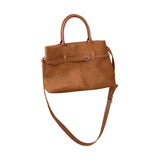 Maxbell Tote Bag for Women Satchel Bag Fashion Crossbody Bag for Work Vacation Party Brown