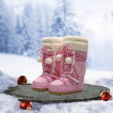 Maxbell Womens Winter Snow Boots Non Slip Warm Warm Shoes for Hiker Trekking Outdoor 35 to 37