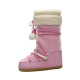 Maxbell Womens Winter Snow Boots Non Slip Warm Warm Shoes for Hiker Trekking Outdoor 35 to 37