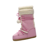 Maxbell Womens Winter Snow Boots Non Slip Warm Warm Shoes for Hiker Trekking Outdoor 35 to 37