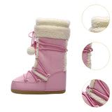 Maxbell Womens Winter Snow Boots Non Slip Warm Warm Shoes for Hiker Trekking Outdoor 38 to 40