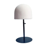 Maxbell Hat Display Stand Metal Hat Rack for Cabinet Office Wig Styling Practice Black