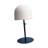 Maxbell Hat Display Stand Metal Hat Rack for Cabinet Office Wig Styling Practice Black