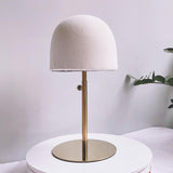 Maxbell Hat Display Stand Metal Hat Rack for Cabinet Office Wig Styling Practice Gold