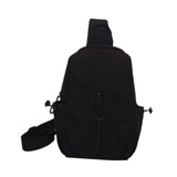 Maxbell Men Crossbody Bag Storage Bag Chest Bag for Backpacking Birthday Gift Hiking