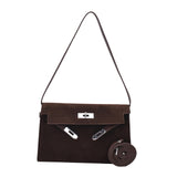 Maxbell Women Shoulder Bag Lightweight Pouch Crossbody Bag for Street Vacation Party Coffee