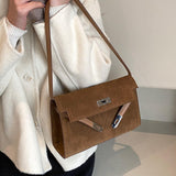 Maxbell Women Shoulder Bag Lightweight Pouch Crossbody Bag for Street Vacation Party Dark Brown