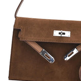 Maxbell Women Shoulder Bag Lightweight Pouch Crossbody Bag for Street Vacation Party Dark Brown